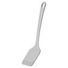 Marna Easy-to-Insert Turner (Inserts At Any Angle, Scoops Cleanly, Heat-Resistant) Silicone Turner, Spatula, Kitchen Utensil, Gray, K804GY