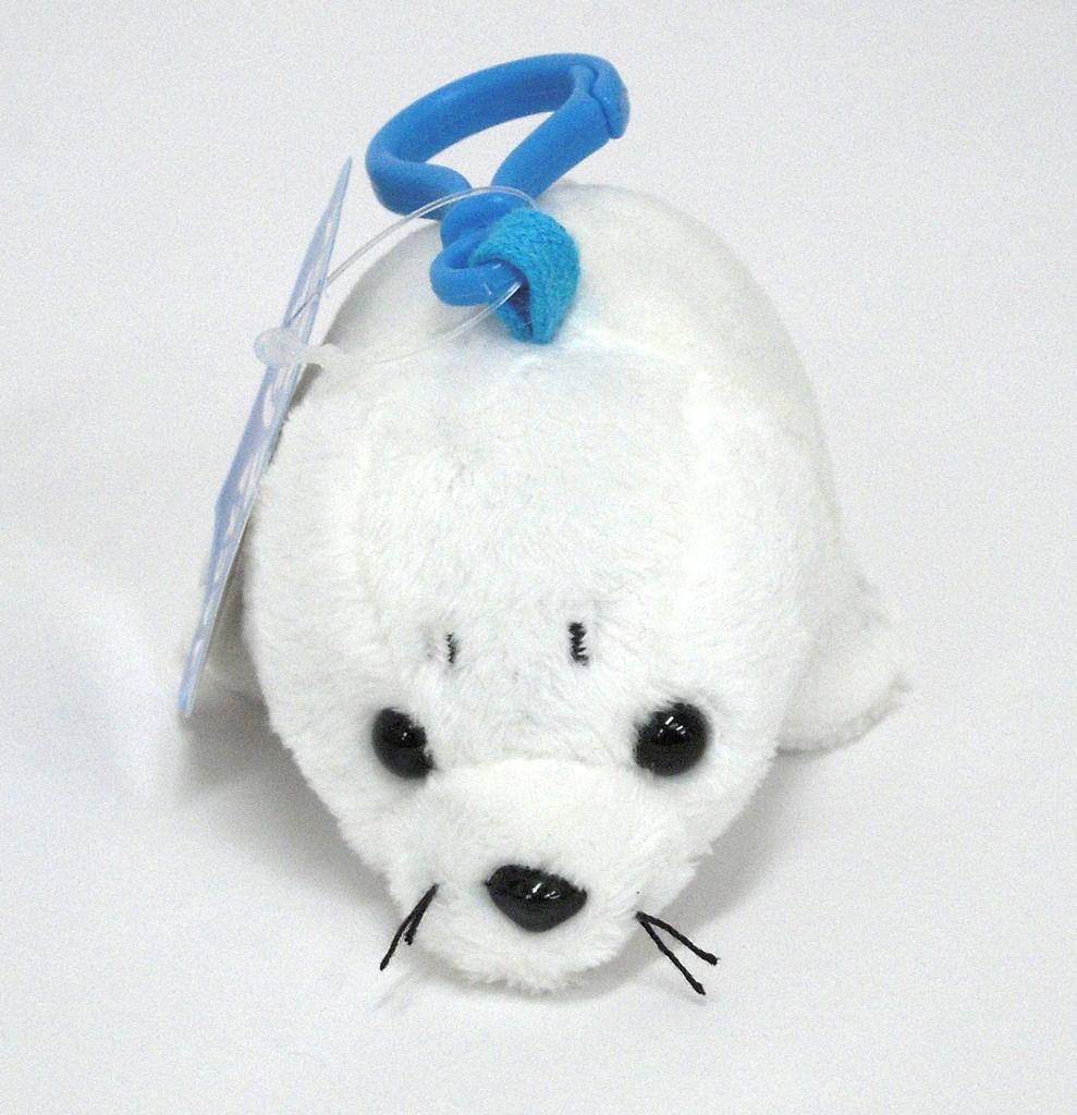 Plush Marshmallow Mascot Keychain Seal 207-712