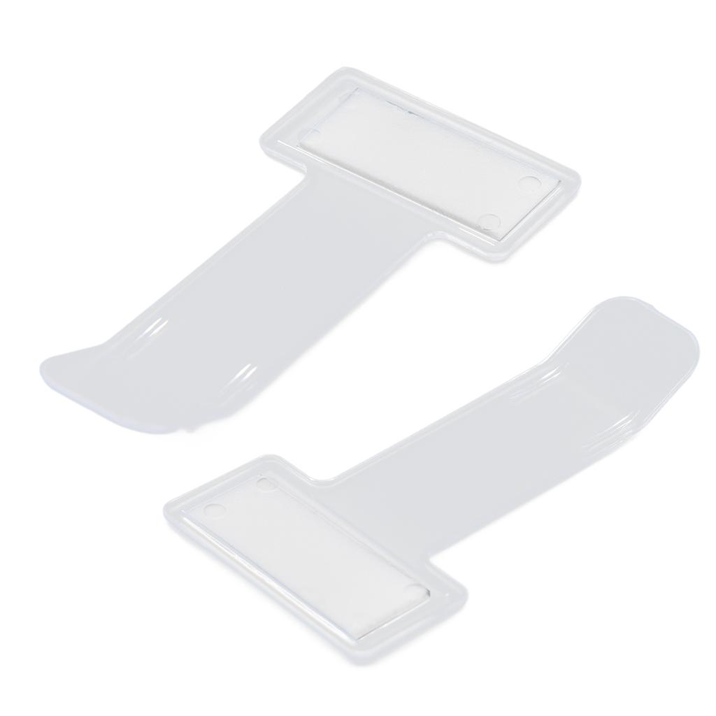 10 шт. зажим для карточек, твердый зажим для сдачи купюр, парковочного талона, экономящий место, прозрачный зажим