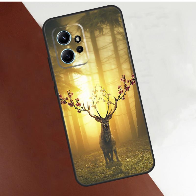 Камуфляжный чехол для охоты на оленей для Xiaomi Redmi Note 12 11 10 8 9 Pro 12S 11S 10S 9S Coque для Redmi 12 9C 10C 12C