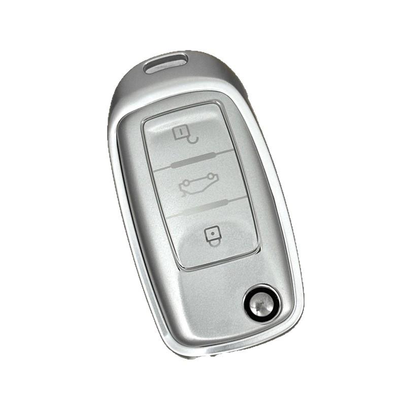 Чехол для ключа Volkswagen для Tayron, Passat, Magotan, CC, Sagitar, Bora, Tavendor, T-Cross, Golf 7 – Женская версия