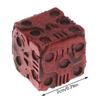 Durable Skull Dice Hand Carved Skeleton Cube Dice Ghostly Dice Set  Halloween