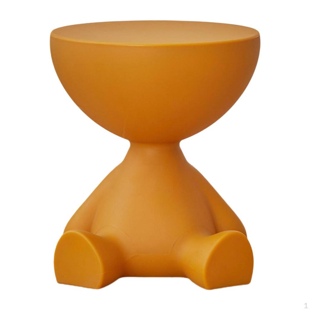 Compact Round Side Table for Indoor Use with Storage Ideal Bedroom And Balcony