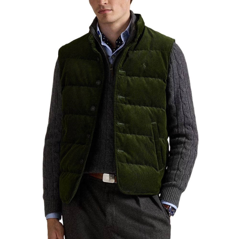 Polo Ralph Lauren Corduroy padded Gilet 710968124-002