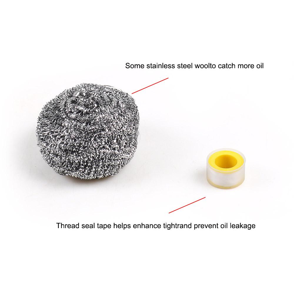 Универсальный алюминиевый резервуар для маслоуловителя с масляным щупом, польский резервуар с перегородками