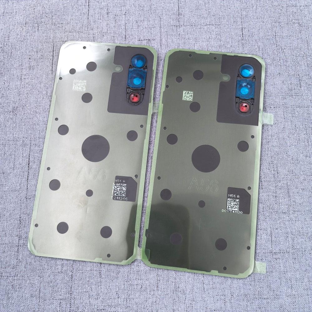 For Samsung Galaxy A56 A06 A16 A26 A36 A17 4G 5G Glass Back Battery Cover Rear Housing Case Replace Parts With Camera Lens
