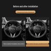 Чехол на руль из замши и кожи для Toyota Camry, Highlander, Corolla, RAV4, Avalon и Levin