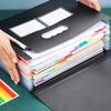 1 шт. Органайзер для файлов на 25 карманов, Расширяющийся пластиковый бокс для хранения, Папки-органайзеры для бумаги/документов/квитанций (Формат A4/Letter) Папка-стойка