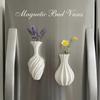 3D Printing Mini Vase Magnets DIY Vase Fridge Stickers Durable Magnetic Bud Vases  Gift