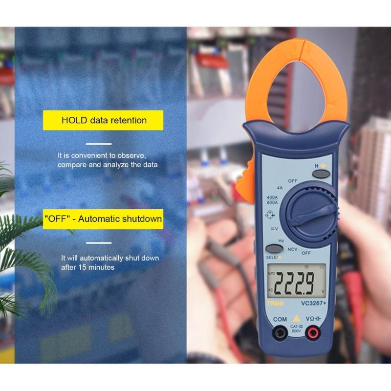Профессиональный цифровой токоизмерительный мультиметр с функциями измерения напряжения, тока, сопротивления и автоматическим выбором диапазона