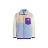 Originals Color-Block Fleece Sports Jacket Women Outerwear Sky-Blue IN0987