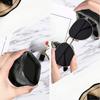Portable Squeeze Eyeglasses Case - PU Leather Soft Sunglasses Bag Pouch, Pocket Mobile Phone Sunglasses Eyewear Organizer Holder