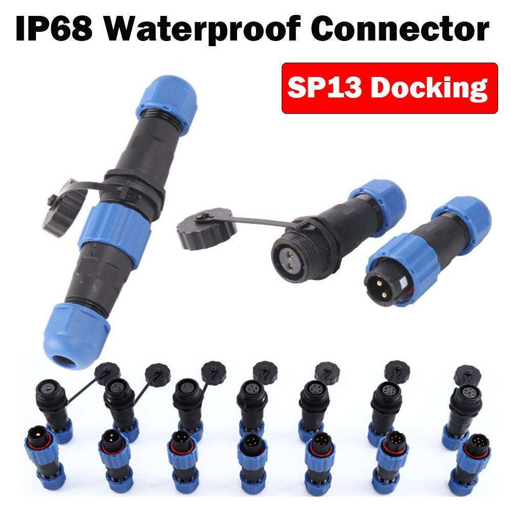 Docking Cable Connectors SP13 Male Female Plug Socket Connector Socket Plug  Cable