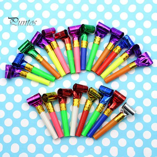 20 шт. Маленький дракончик свисток для вечеринки, шумовые устройства, забавные дудочки, красочные свистки на день рождения, сувениры