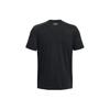 Under Armour Letter Print Crew Neck Short Sleeve T-Shirt Men Tops Black 1361903-003