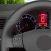 Черный чехол на руль из искусственной кожи для Volkswagen VW Golf GTI 5 (В) Гольф R32 Сирокко Тигуан