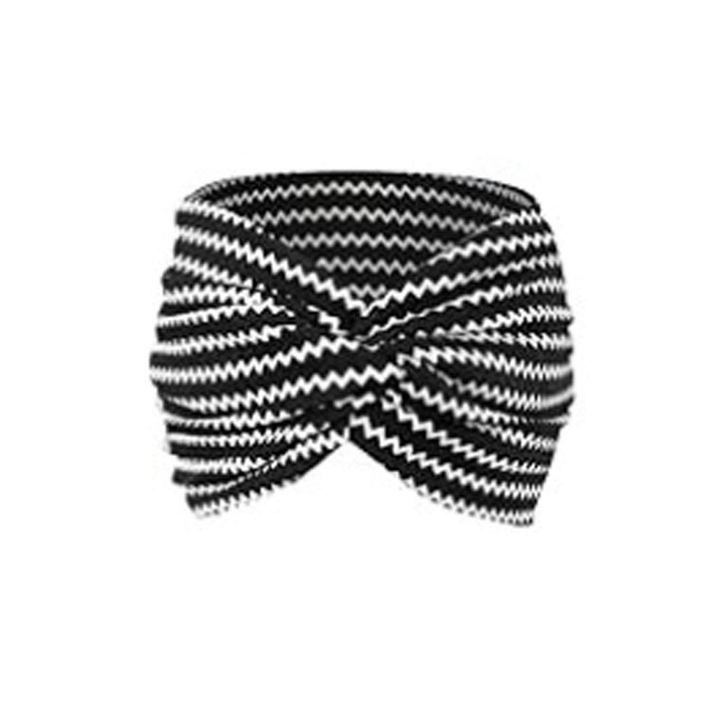 Богемная женская нескользящая повязка для йоги – Широкая, эластичная, влагоотводящая для бега и тренировок