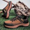 Fashion Men Autumn Outdoor Mountaineering Thick Bottom High Quality Casual Sneaker Large Men's Anti Slip Leisure Versatile Hiking Shoes