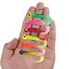 5pcs/bag Jig Hook with Soft Lure Pesca Wobbler Artificial Bait Silicone Bait Sea Bass Carp Fishing Soft Tail Perch Bait