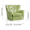 Plastic Recliner Chair Cover Waterproof Dustproof Sofa Slipcover Anti-Scratch Wear-resistant Armchair Slipcover Living Room