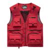 Outdoor Leisure Vest Men's Multi-Pocket Breathable Outdoor Sports Coat High-Quality Design Leisure Vest Men