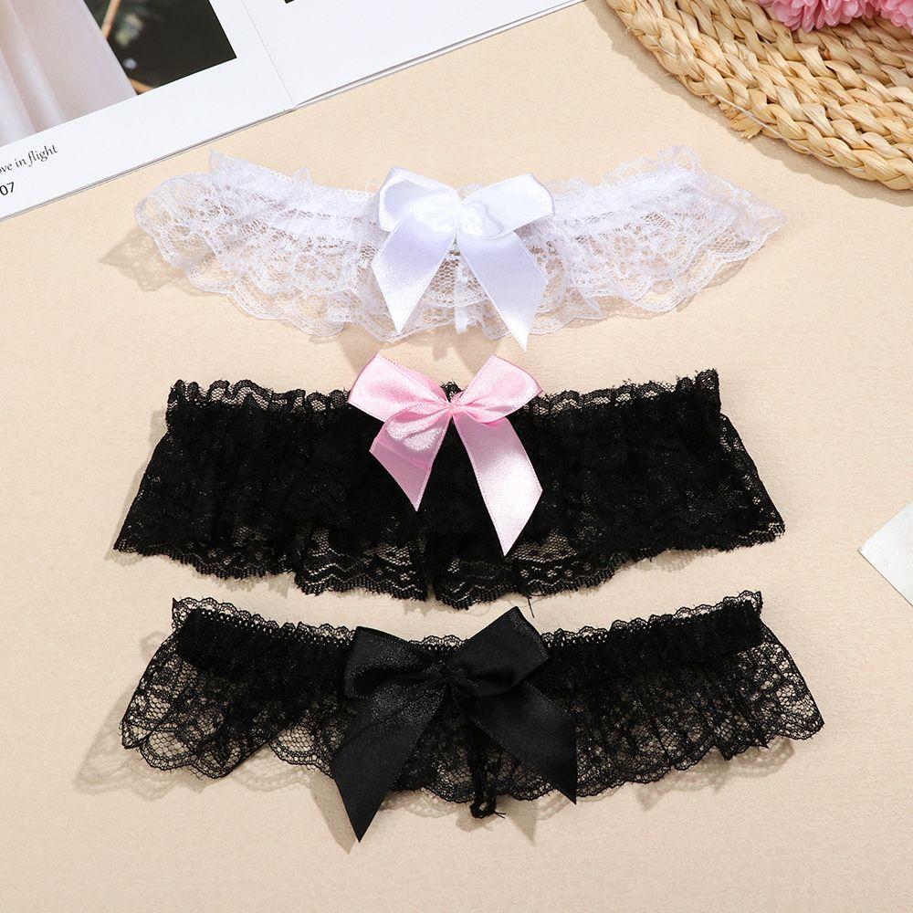 1pcs Party Accessories Belt Bowknot Lace Bride Garter Bridal Leg Garter Thigh Ring Leg Ring