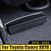 Для Toyota Camry 70 XV70 2018-2021 2022 2023 ABS Пластик Автомобильный Кондиционер Выход Под Сиденьем Защитная Накладка Наклейки