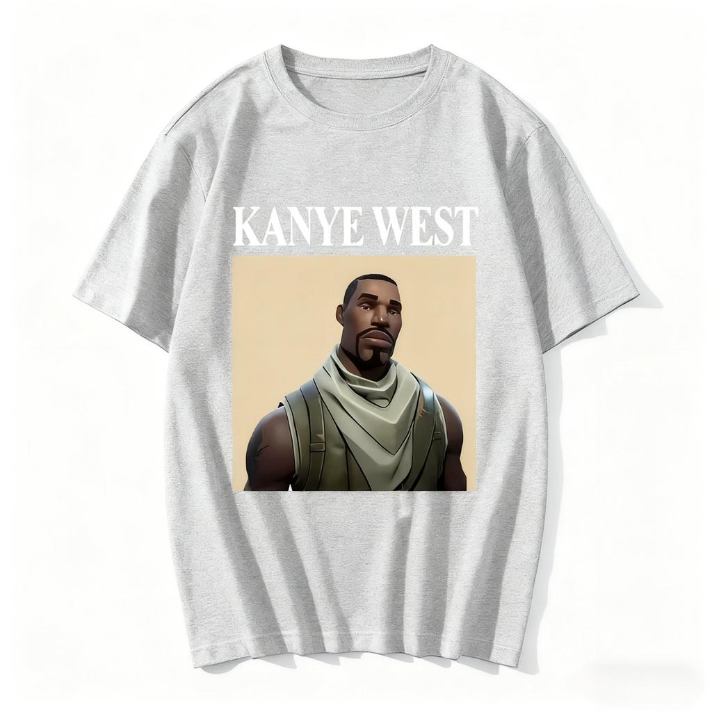 Funny Kanye West Women T-Shirt Women Vintage Hip Hop Rap Style Tshirt Men Women Short Sleeve T Shirt Streetwear Oversized