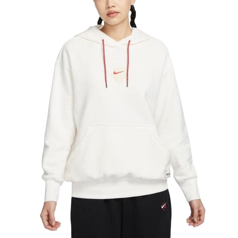 Nike Спортивная толстовка с капюшоном NSW OS PO HD Женская Белая HV8461-133