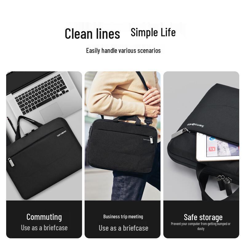 Универсальная деловая сумка-портфель Samsonite для 14-дюймового ноутбука