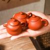 Забавный миниатюрный чайный набор Многоцелевой набор для кунг-фу Чая Креативный ручной работы керамический чайник Заваривание чая
