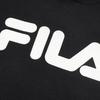 Fila Повседневное худи с принтом логотипа, унисекс, черное F51U338297R-BK
