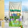Wow! Wow! Wubbzy Customize Text Beach Towel High Absorbency & Quick-Dry Portable for SwimmingBeachCamping Travel Beach AccessoriesGym