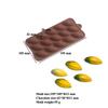 Dense Thread Ring Chocolate Silicone Mold Olive Diamond Love Mousse Complementary Steamed Cake Mold Cake Baking