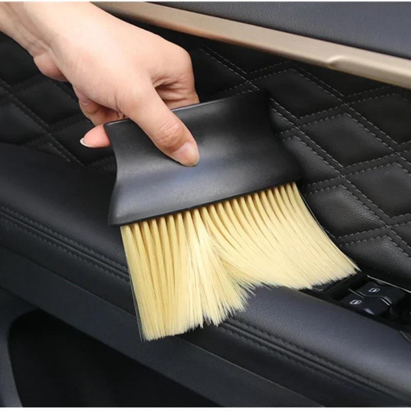 Multipurpose Car Interior Dashboard Dust Dirt Cleaner Cleaning Brush for Car Interior PC Laptop Keyboard Cleaning Brush