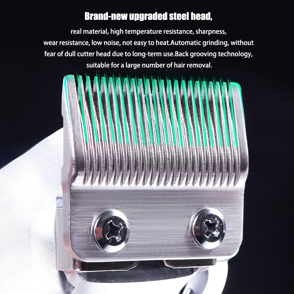 18W High Power Professional Gradient Hair Clipper Hair Salon Tools Haircut Machine Oil Head Retro High Quality Hair Trimmer