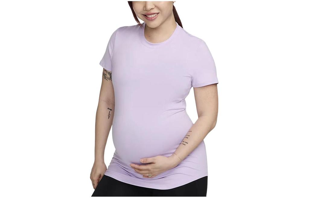 Nike Dri Fit T Shirt Women's Lilac Red FN5002-512