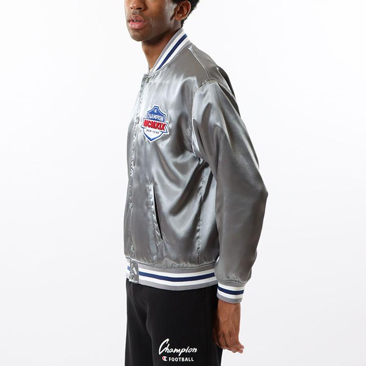 Champion Jackets Men's Baseball Collar Moderate Straight Fit C3-X605