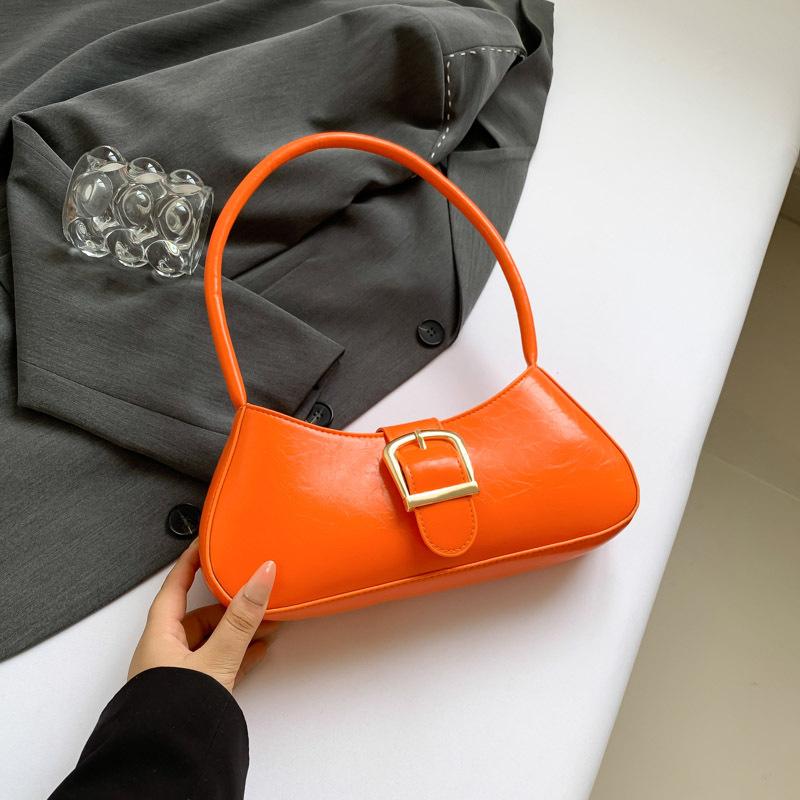 2024 летняя новая тенденция модная ретро сумка подмышкой нишевая дизайнерская сумка через плечо простая модная сумка-мессенджер