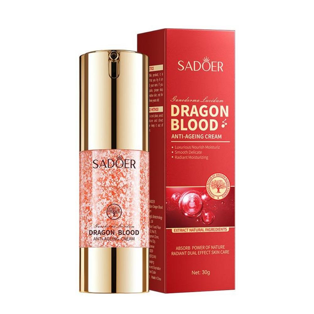 30g Lingzhi Dragon Blood Anti-wrinkle Cream, Hydrating and Rejuvenating, Tightening Fine Lines, Anti-aging Facial Essence, Moisturizing Skin