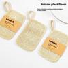6 шт. Натуральная люфа кухонное полотенце мочалка губка люфа скраб для мытья посуды кастрюли масляных пятен скребок кухонные чистящие щетки П