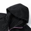 Mark Hua Fei Men's Hooded Color-Block Jacket