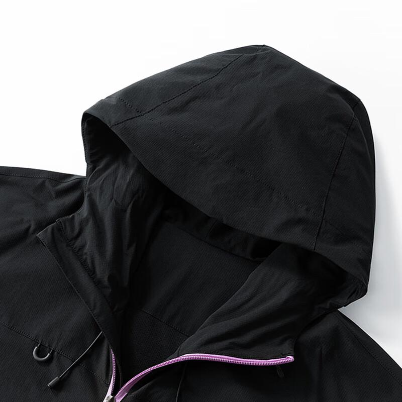 Mark Hua Fei Men's Hooded Color-Block Jacket