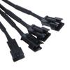 Кабель-адаптер RGB SYNC для материнской платы компьютера, разъем JST, передача 12 В 4-контактный, 5 В 3-контактный, гнездо на штекер, удлинитель