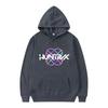 KPop Охотники на демонов Huntrix 2025 Горячая распродажа Мужская женская толстовка с капюшоном с длинным рукавом Харадзюку Пуловер Осень и зима Оверсайз свитшот