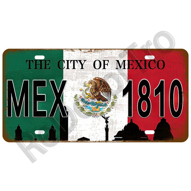 Metal Sign Germany USA Country Flag Tin Sign Plaque France Israel Spain Tinplate Plate For Wall Home Restaurant Craft Bar Decor