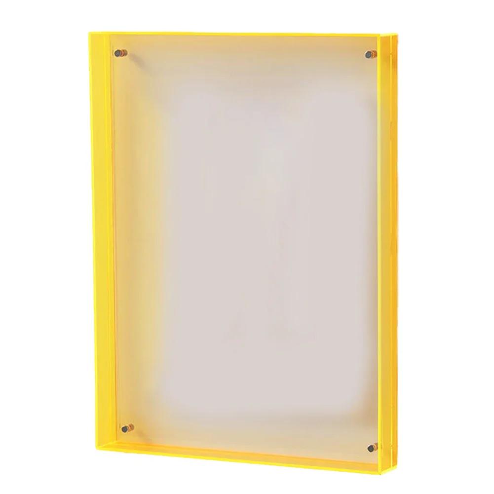 Настольная акриловая фоторамка DIY Рамка Вспомогательные монтажные инструменты Прозрачный акриловый материал Элегантный дизайн