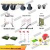Golden Lion 400-meter Obstacle Course Training Equipment