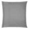 Taie D'oreiller - 63 X 63 Cm - Coton - Gris - Uni