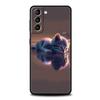 Милый Чехол-Котик для Samsung Galaxy S24 S23 S22 S20 S21 FE Ultra S10 S10E S9 S8 Plus 5G Силиконовый Чехол для Телефона Ударопрочный Capas Сумки